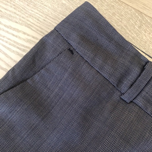 Banana Republic Ryan Fit Navy Wool blend Cuffed Dress Pants - Picture 2 of 16